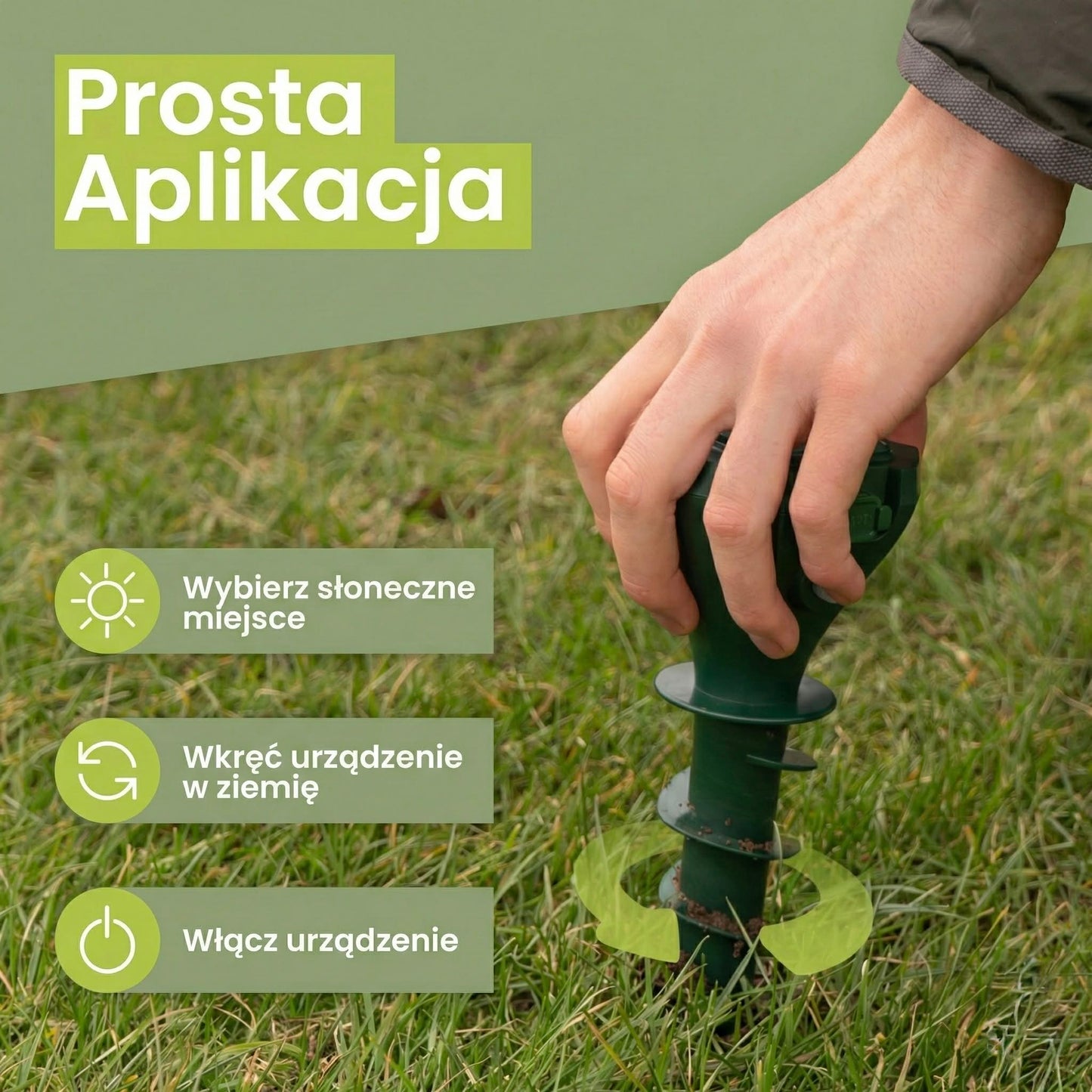 AntyKret – Solarny odstraszacz kretów